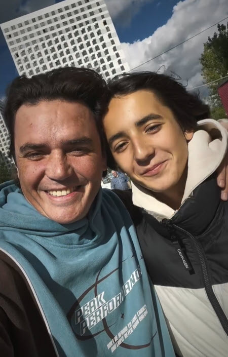 15 декабря день рождения отметили Евгений Кузин и его сын Митя